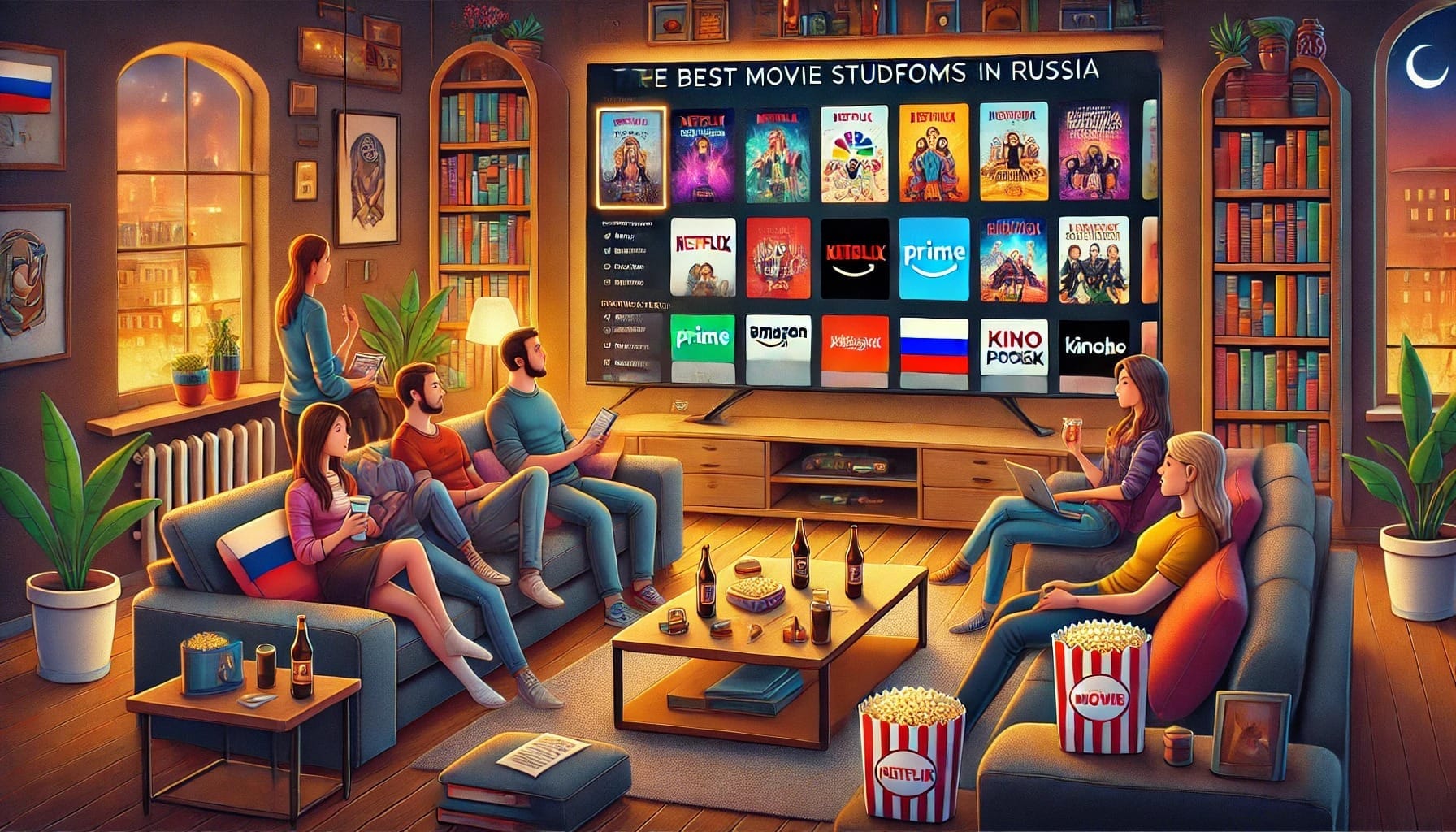 Best Movie Platforms for International Students in Russia