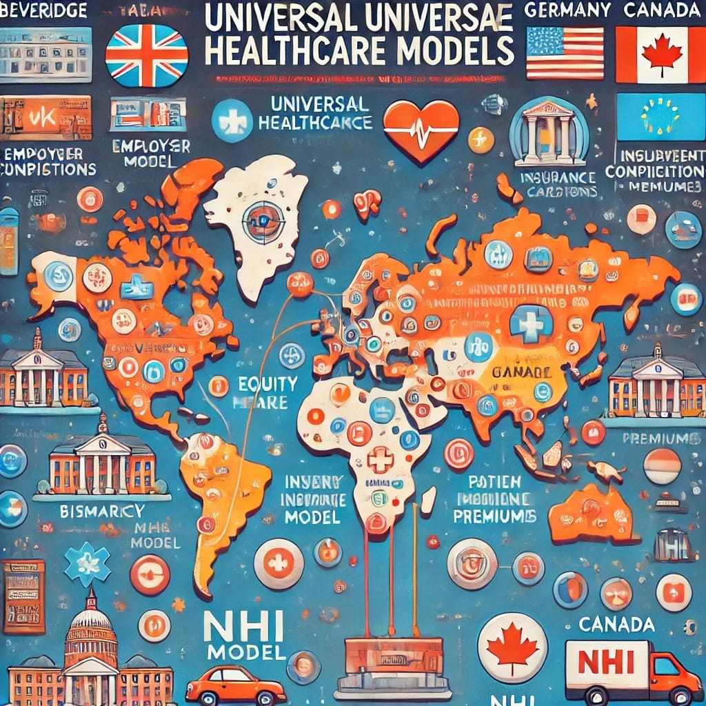 universal healthcare models worldwide